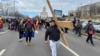 Протест на поддржувачите на прорускиот претседателски кандидат во Романија