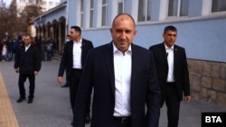 Бугарскиот претседател Румен Радев