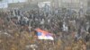 Blokada saobraćaja u Beogradu, na protestima 4. decembra.