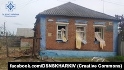 Вовчанськ після чергового російського обстрілу, 11 травня 2023 року 