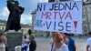 Protest protiv nasilja nad ženama u Novom Sadu 21. avgust 2023. ilustrativna fotografija 