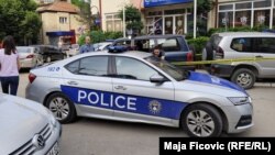Косовската полиција во полициска акција во северна Митровица.