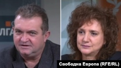 Георги Георгиев и Весислава Танчева от сдружение БОЕЦ. 