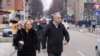 Poslanici Srpske liste u Severnoj Mitrovici na dan glasanja na kosovskim parlamentarnim izborima 9. februara 2025.