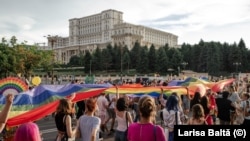 Imagini de la Marșul Pride de la București, ediția 2023 (foto: Asociația ACCEPT) 