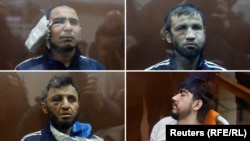 Задержанных по подозрению в теракте в «Крокус Сити Холле» доставили в зал суда с отрезанным ухом, пакетом на шее, выбитым глазом и без сознания