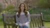 Catherine, Prințesa de Wales, imagine dintr-un videoclip distribuit la 22 martie 2024, în care anunță că urmează chimioterapia preventivă după ce s-a descoperit că are cancer în urma intervenției chirurgicale abdominale din ianuarie.
