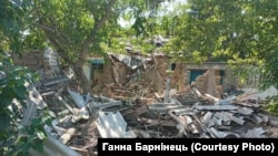 Ілюстраційне фото. Наслідки бойових дій у селі Карʼєрне на Херсонщині, 27 липня 2023 року