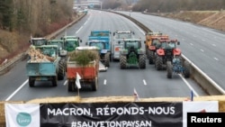 Франција, протести на фармери
