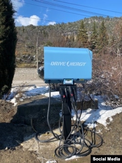 Електрозаправна станція під брендом – DriveEnergy