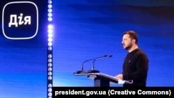 Украинскиот претседател Володимир Зеленски ја одржа годишната прес-конференција, 19 декември 2023 година.