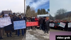 Жер-жерлерде абактагыларды бошотуу талабы менен өткөн акция. 9-март, 2024-жыл. 