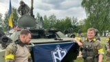 Ukrainanyň tarapynda söweşýän rus meýletinçileri. Arhiw suraty
