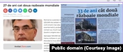 Un articol vechi de cinci ani a apărut în primul număr al revistei.