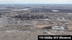 Панорама на Авдіївку 19 лютого 2024 року, після виходу ЗСУ з міста