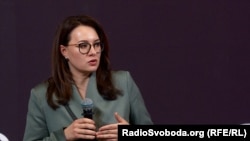 Міністарка эканомікі Ўкраіны Юлія Сьвірыдзенка