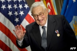 Henry Kissinger în 2016, la 93 de ani.
