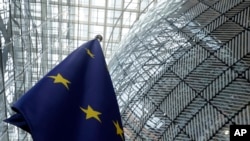 Zastava Evropske unije (EU), Brisel, juni 2024.