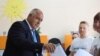 Bivši bugarski premijer Bojko Borisov glasa na izborima, 9. jun 2024.