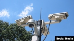 Surveillance camera of the Ministry of Internal Affairs