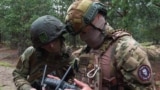 Тренировка бойцов ЧВК "Вагнер"