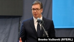 Претседателот на Србија Александар Вучиќ