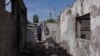 Дом Айнагуль Мусаевой, разрушенный в ходе спецоперации в Дмитриевке. 7 сентября 2023 г.