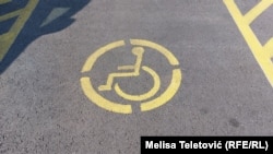Parking mjesto za osobe sa invalidtetom, Sarajevo, 14 Juni 2023 