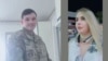 Narednik Gordon Black (lijevo) i njegova "žena" Ruskinja Aleksandra Vaščuk