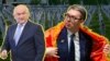 Vršilac dužnosti premijera Bugarske Dimitar Glavčev i predsednik Srbije Aleksandar Vučić, RSE grafika 