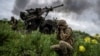 Украински войници край град Авдиевка, Източна Украйна. Архивна снимка от 31 май 2023 г.