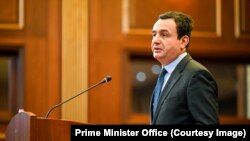 Kосовскиот премиер Албин Курти.