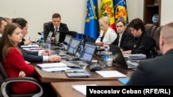 Membrii Consiliului Superior al Procurorilor (CSP) audiază unul din candidații la funcția de procuror general, 22 februarie 2024.