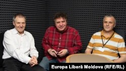Jurnalistul Alexandru Canțîr și analiștii Nicolae Negru și Igor Boțan