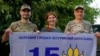 Екіпаж військових медиків: Ерік Глеба, Наталія Яким та Михайло Гуштан. Червень 2023 року