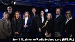 Делегація конгресменів США, представники демократичної та республіканської партій в рамках свого візиту в Україну відвідали київське бюро Радіо Свобода