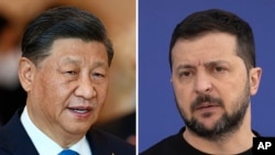 Китайският президент Си Дзинпин и украинският му колега Володимир Зеленски разговаряха по телефона в сряда.