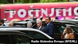 Директорот на ЦИА Вилијам Барнс со министерот за надворешни работи на БиХ во Сараево, 20 август 2024
