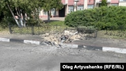 Наслідки одного з попередніх ймовірних обстрілів Бєлгородської області, червень 2023 року