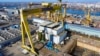Din noiembrie și până în martie a fost foarte multă liniște în incinta șantierului naval Damen Mangalia: nicio navă nu a fost reparată sau construită.