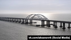 Российский мост через Керченский пролив, архивное фото