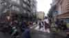 Протестиращи на кръстовището, на което 15-годишно момче е било блъснато от пиян шофьор