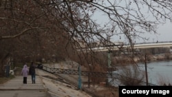 Podul peste Nistru, la Tiraspol. Pe 1 ianuarie, livrarea de gaze rusești spre regiunea transnistreană a fost oprită, odată cu întregul tranzit de gaze rusești prin Ucraina