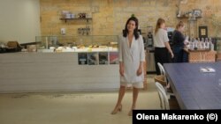 Valeria Večerikova rastavila je opremu u Hersonu i premjestila je u Odesu prošle godine.