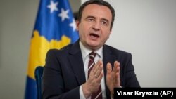 Kосовскиот премиер Албин Курти