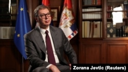 Presidenti i Serbisë, Aleksandar Vuçiq. Fotografi nga arkivi. 