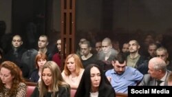 Падчас суду ў Растове-на-Доне