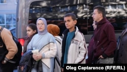 Primii moldoveni evacuați din Gaza au ajuns la Chișinău pe 9 noiembrie 2023.