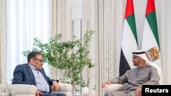محمد بنزاید بنسلطان آلنهیان و علی شمخانی