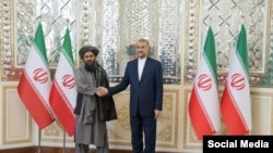 ملا برادر او د ایران د بهرنیو چارو وزیر